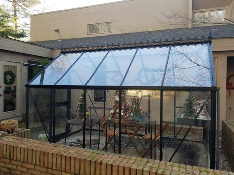 Jr Victorian Greenhouse - Jr Victorian™ 8X8X12.ft VIC 24 Glass Greenhouse