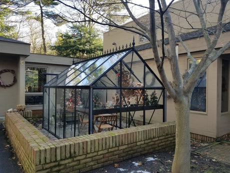 Jr Victorian Greenhouse - Jr Victorian™ 8X8X12.ft VIC 24 Glass Greenhouse