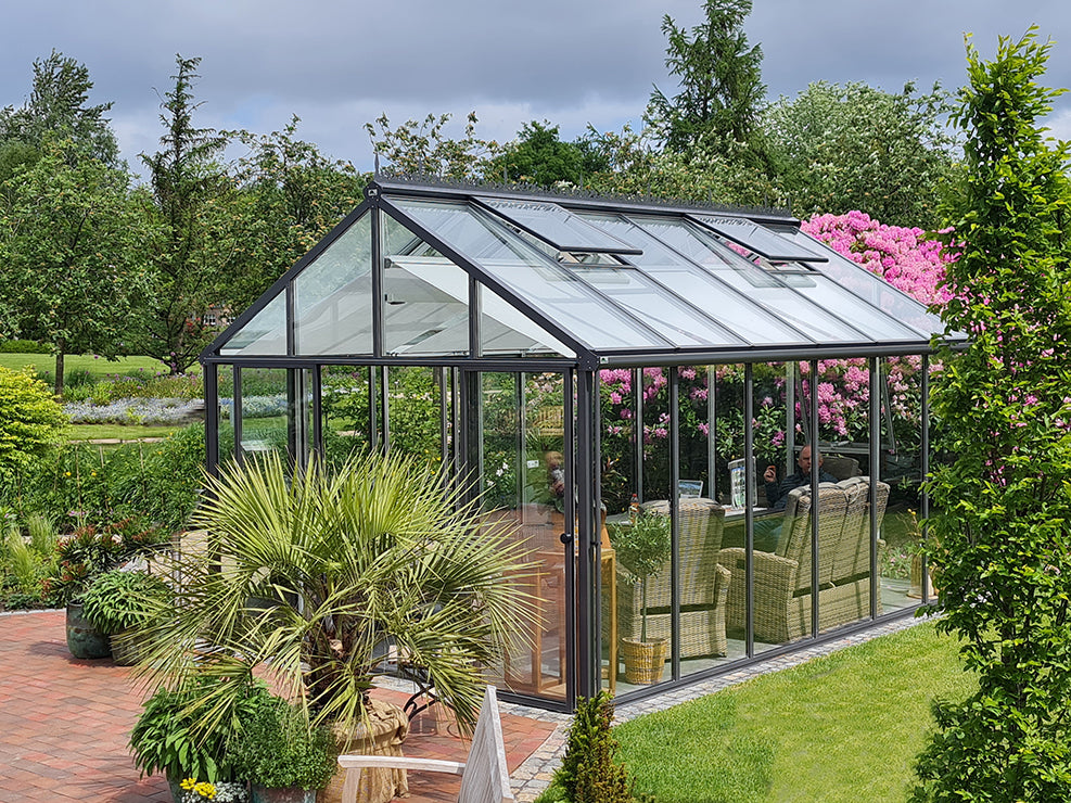 Livingten Livable Luxury Glass Greenhouse