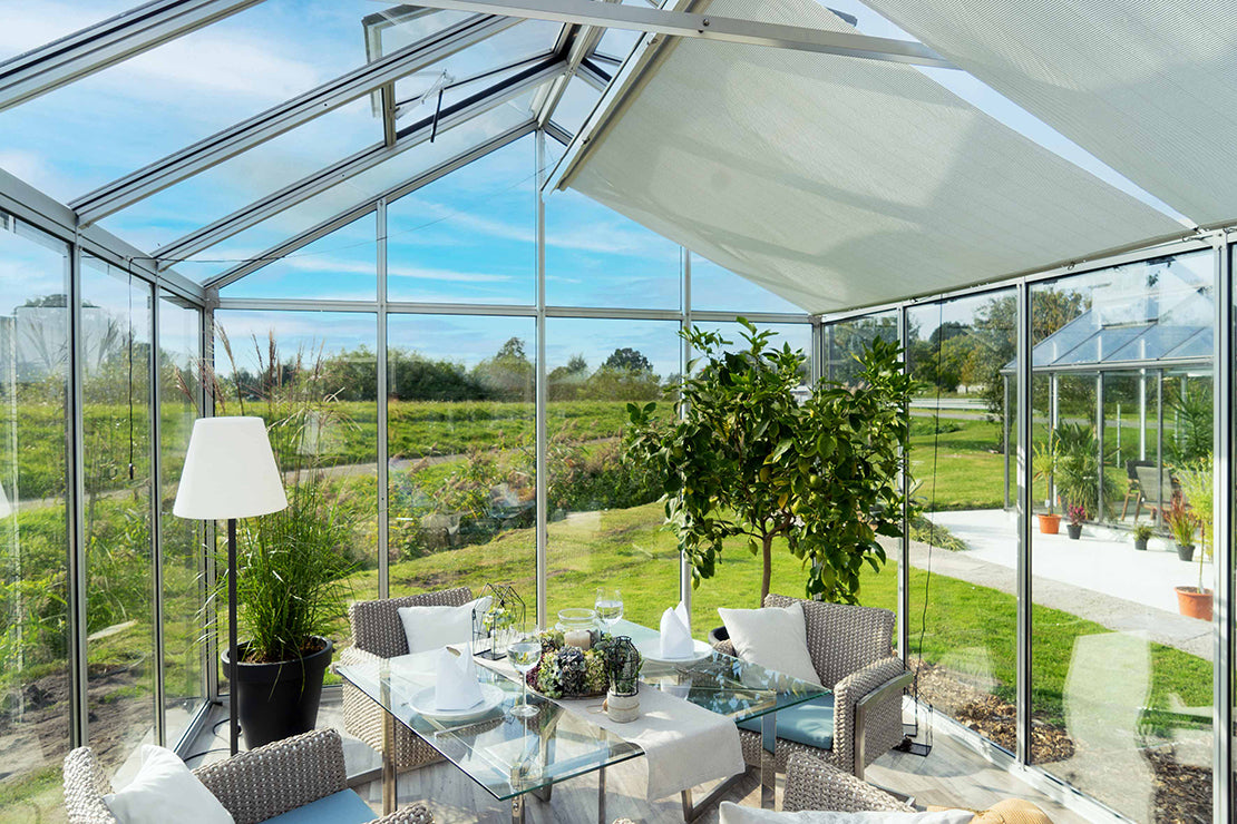 Livingten Livable Luxury Glass Greenhouse