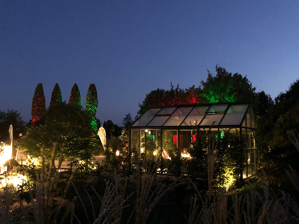 Livingten Livable Luxury Glass Greenhouse