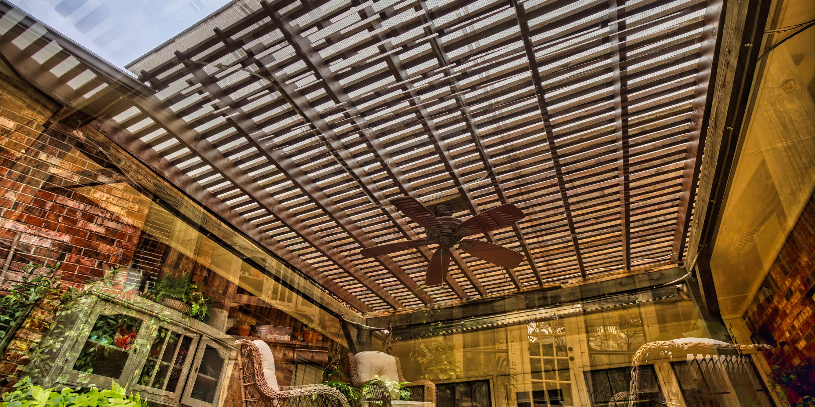 Polycarbonate Panel - Apollo Pergola Roof Covering System Kit