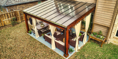 Polycarbonate Panel - Hercules Pergola Roof Covering System Kit