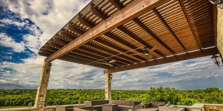 Polycarbonate Panel - Hercules Pergola Roof Covering System Kit