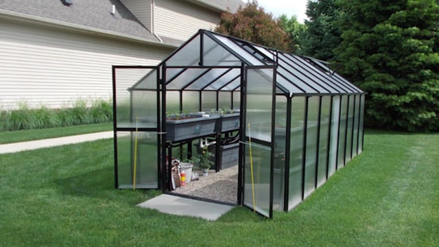 MONT™  8x8x24.ft Black Greenhouse Moheat Edition