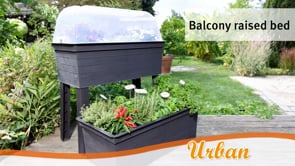 Urban Balcony Raised Bed/Planter