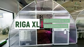 RIGA XL 6™ 14X9X20.ft Greenhouse