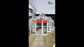 Royal EOS 13X10X13.ft Normal Wide Glass Orangerie