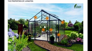 Livingten Livable Luxury Glass Greenhouse