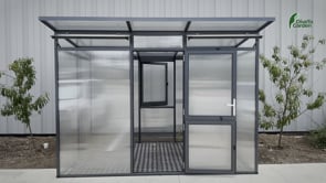 Santini II 10x7x7 Superior Insulation Greenhouse