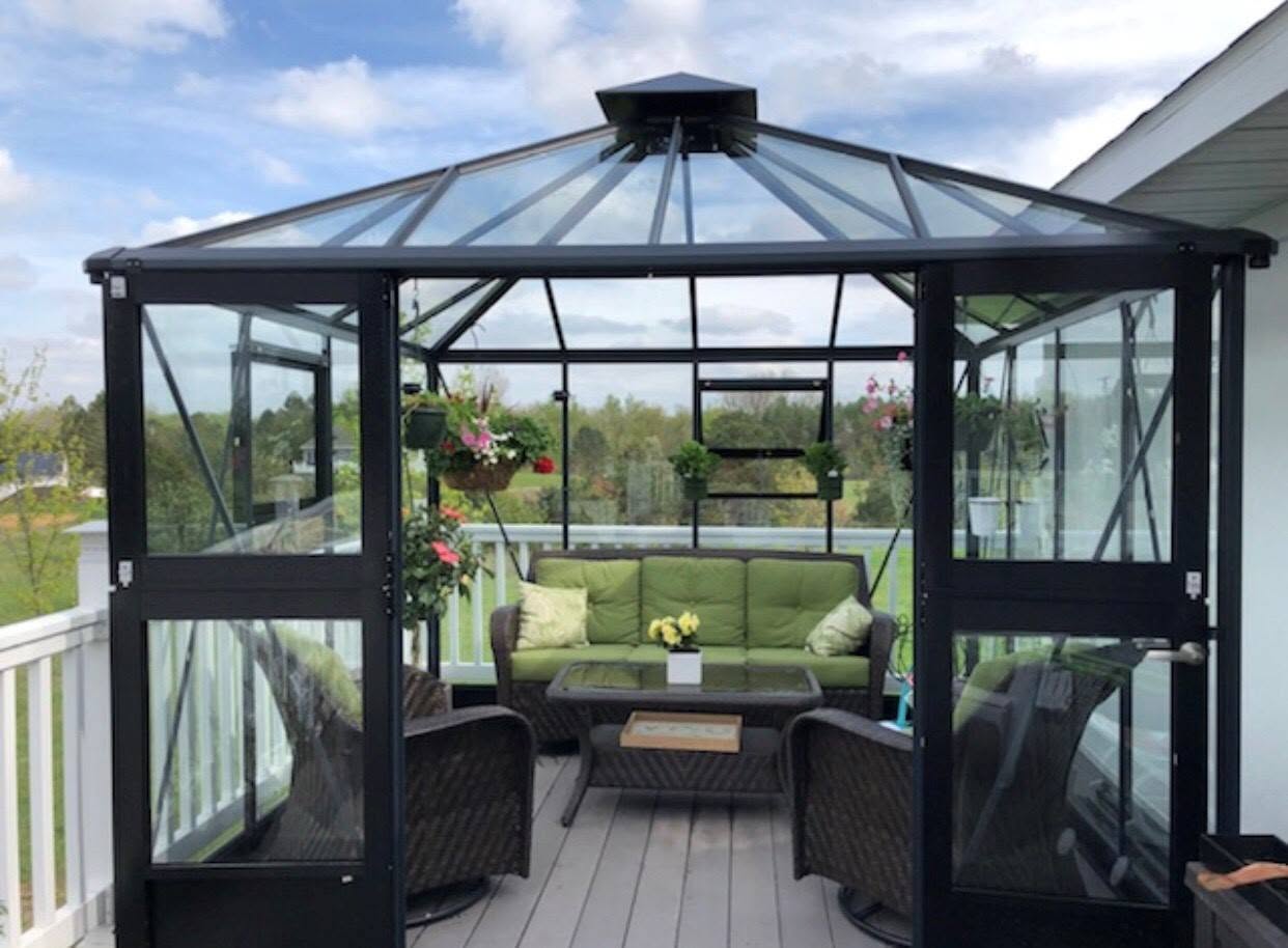 Pyramid Premium Glass Greenhouse