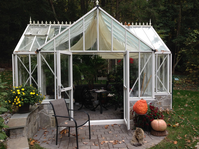 Royal Antique 16X9X13.ft Narrow Glass Orangerie