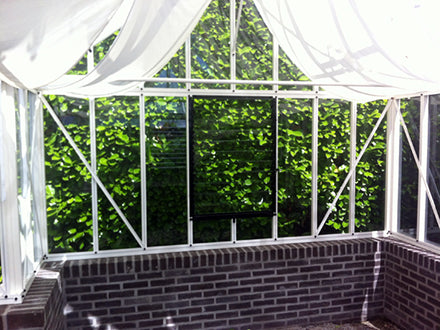 Royal Antique 16X9X13.ft Narrow Glass Orangerie