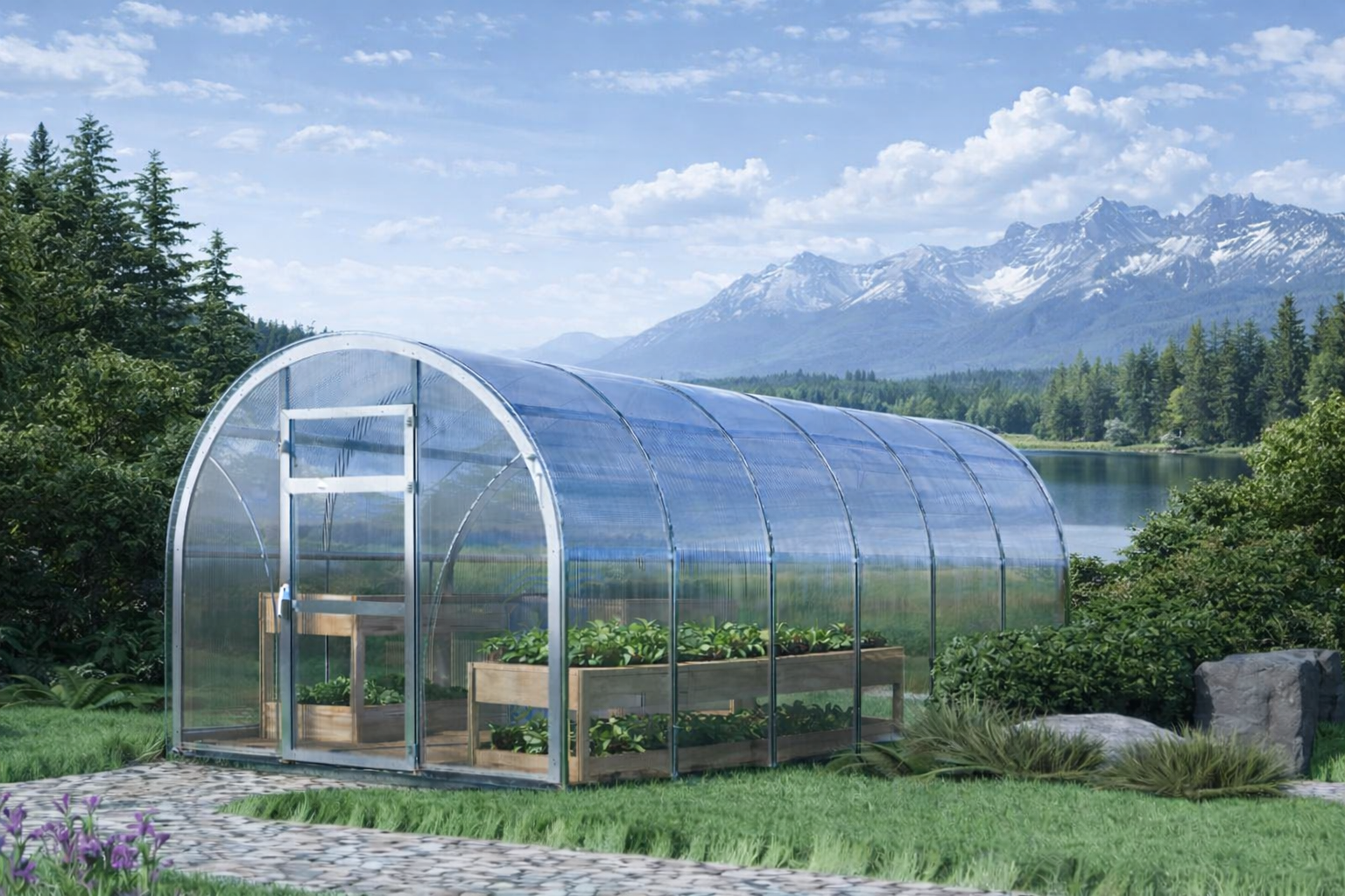 Sigma 20 Medium 8x7x20.ft Greenhouse (Gen 3)