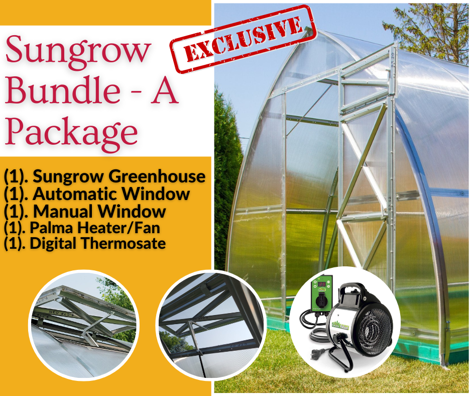 Sungrow 39™ 10x8x39.ft Greenhouse