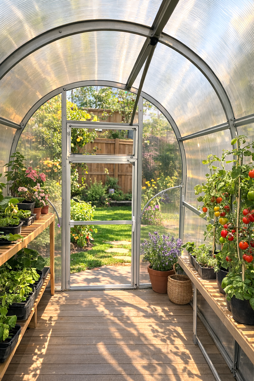 Sigma 32 Small 6.5x8x32.ft Greenhouse (Gen 3)
