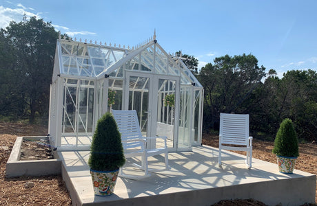 Victorian T-Shape - EOS™ 13X10X13.ft T-Shaped Greenhouse Ground Edition