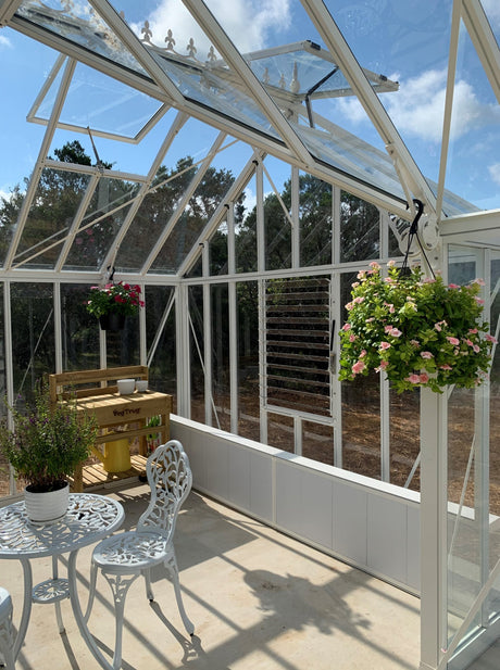 Victorian T-Shape - EOS™ 13X10X13.ft T-Shaped Greenhouse Ground Edition