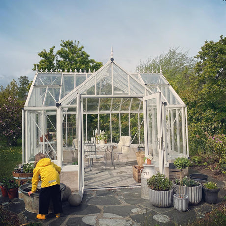 Victorian T-Shape - EOS™ 13X10X13.ft T-Shaped Greenhouse Ground Edition