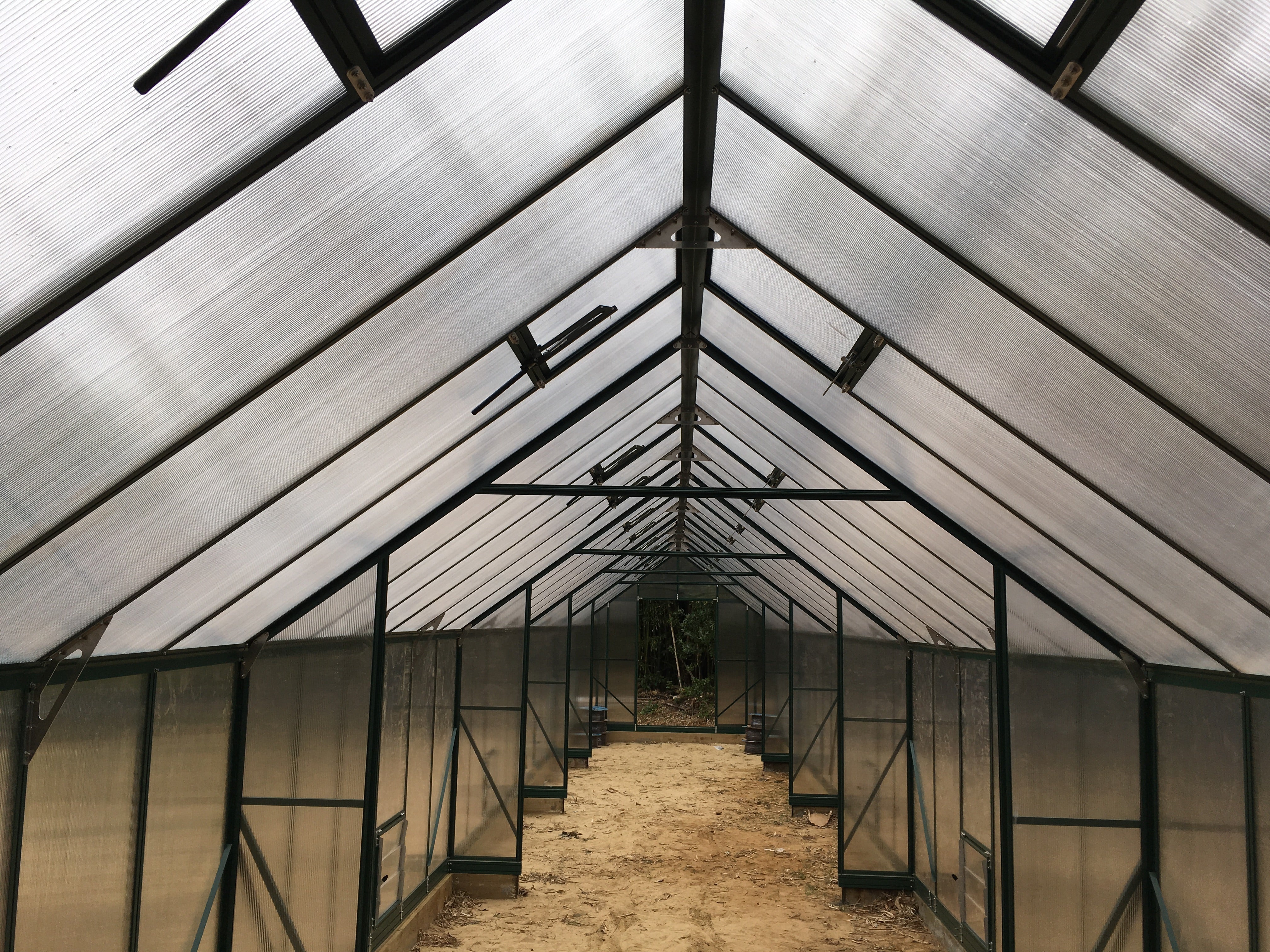 Winter Gardenz Greenhouse - Winter Gardenz™ 6x7x10 Super Duty Black Greenhouse