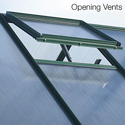 Winter Gardenz Greenhouse - Winter Gardenz™ 6x7x10 Super Duty Black Greenhouse