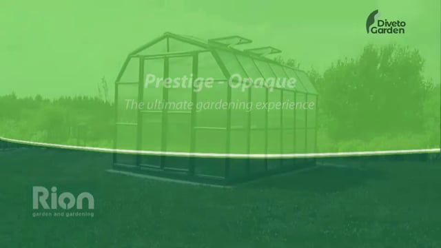 Grand Gardener™ 8x8x8.ft Barn-Style Resin Greenhouse