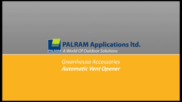 Automatic Roof Vent Opener for Palram-Canopia® Greenhouses