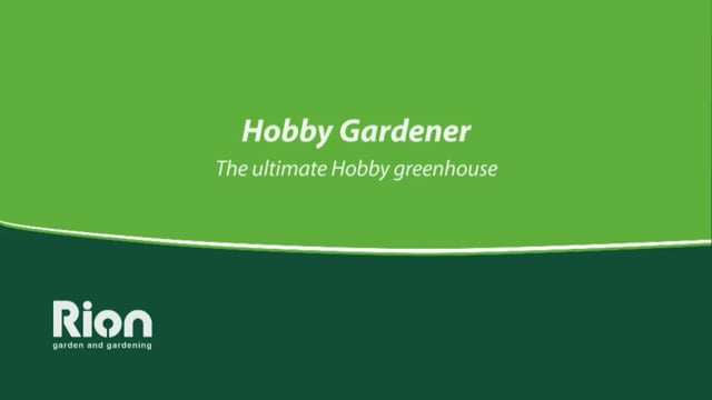 Hobby Gardener™ Resin 8x6x16.ft Twin-Wall Hobby Pro Greenhouse