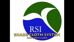 RSI™ 10ft.Width Polyester Woven Shade Cloth System