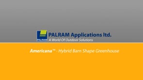 Americana™ 12x8x12.ft Deluxe Large-Scale Hybrid Greenhouse