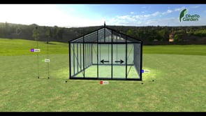 Royal. Victorian™ 12X9X19.ft VI46 Greenhouse