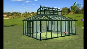 Cathedral 15X12X20.ft Conservatory Greenhouse