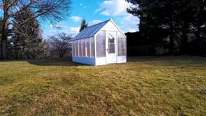 EZGreenhouse™ 8X9X20.ft Amish Style Greenhouse