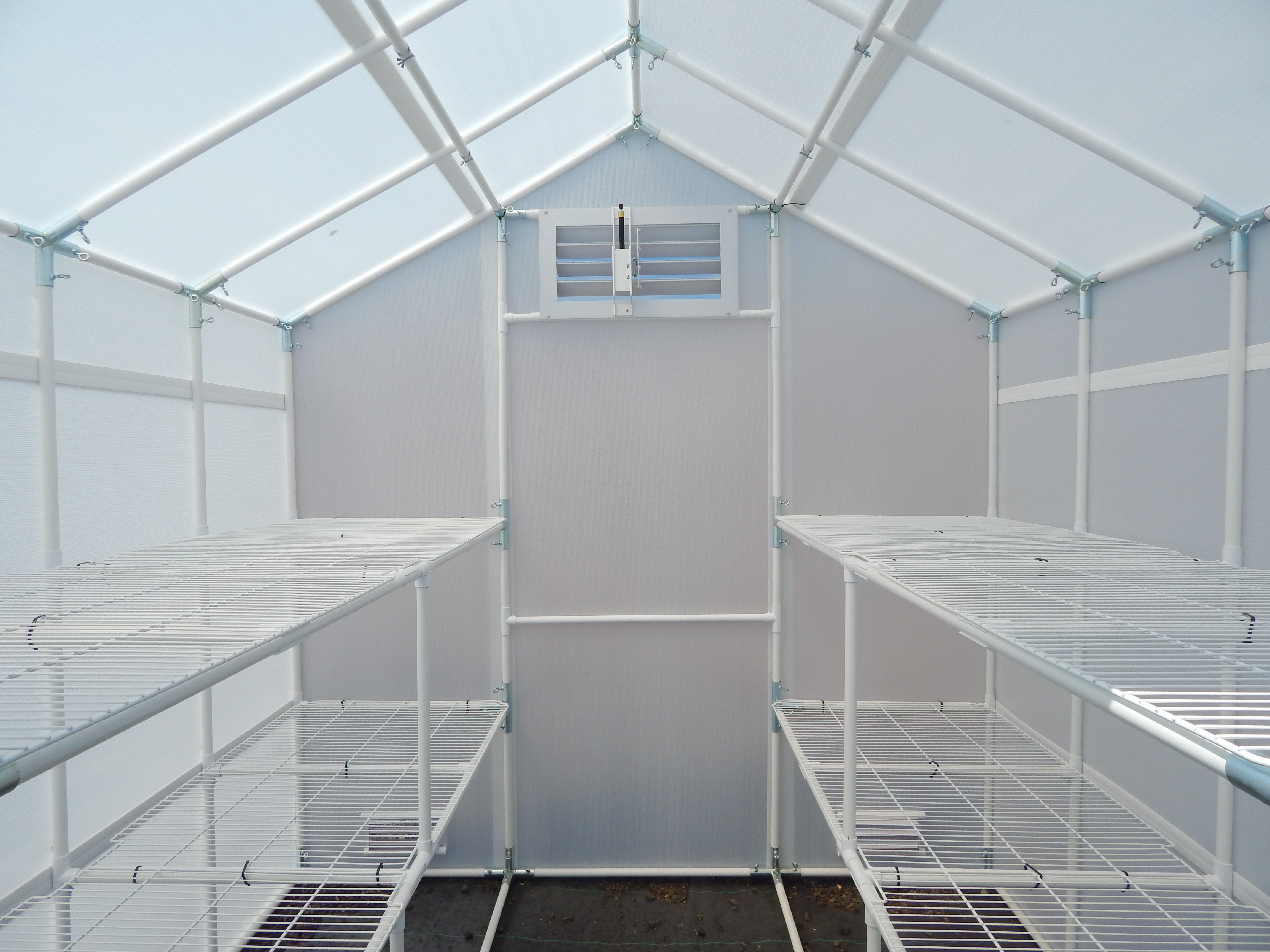 Garden Master™  8x8x16.ft Heat Efficient Greenhouse - Dive To Garden