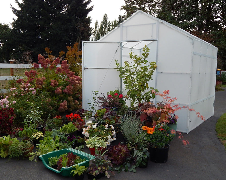 Garden Master™  8x8x16.ft Heat Efficient Greenhouse - Dive To Garden