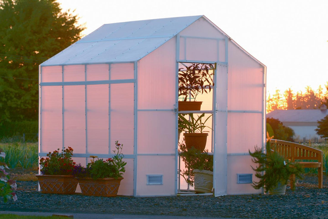 Garden Master™  8x8x8.ft Heat Efficient Greenhouse - Dive To Garden
