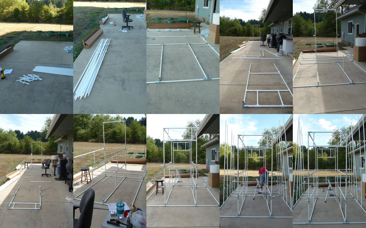 Garden Master™  8x8x8.ft Heat Efficient Greenhouse - Dive To Garden