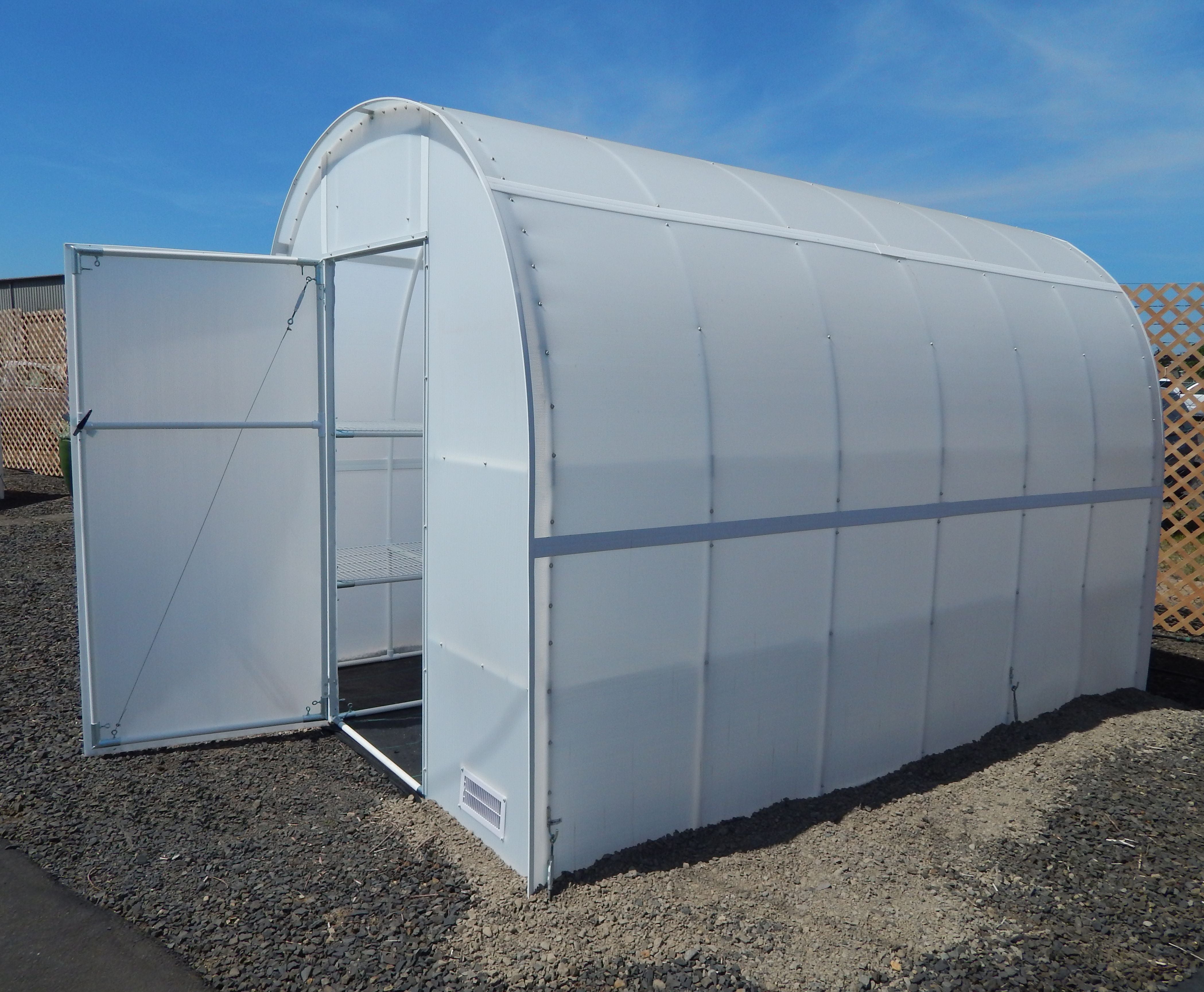 Gardener's Oasis™  8x8x24.ft Heat Efficient Greenhouse - Dive To Garden
