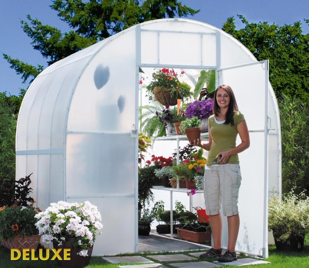 Gardener's Oasis™ 8x8x8.ft Heat Efficient Greenhouse - Dive To Garden