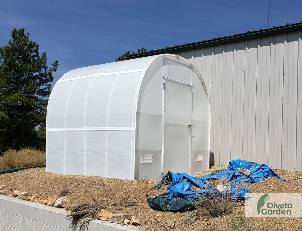 Gardener's Oasis™ 8x8x8.ft Heat Efficient Greenhouse - Dive To Garden