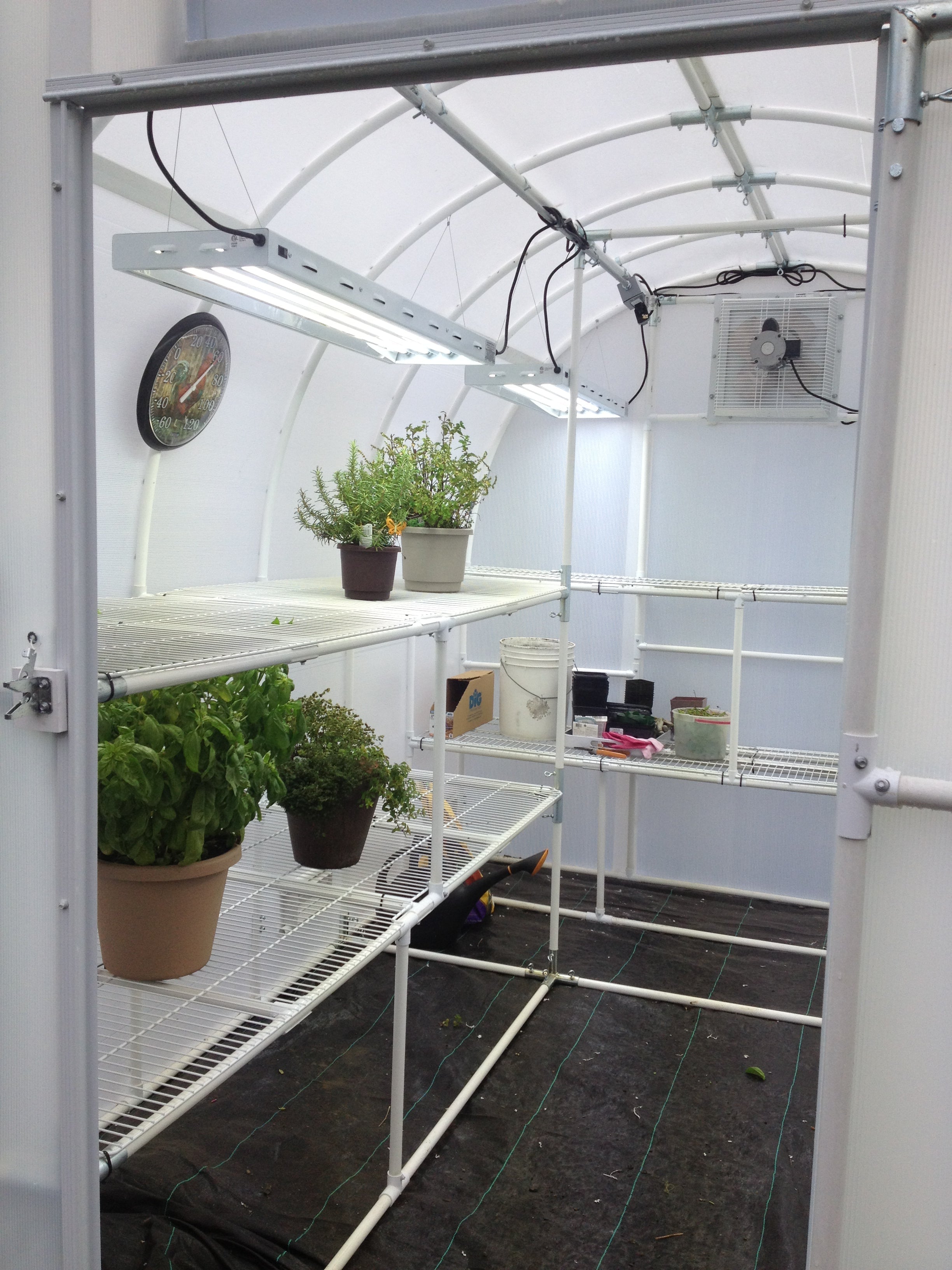 Gardener's Oasis™ 8x8x8.ft Heat Efficient Greenhouse - Dive To Garden