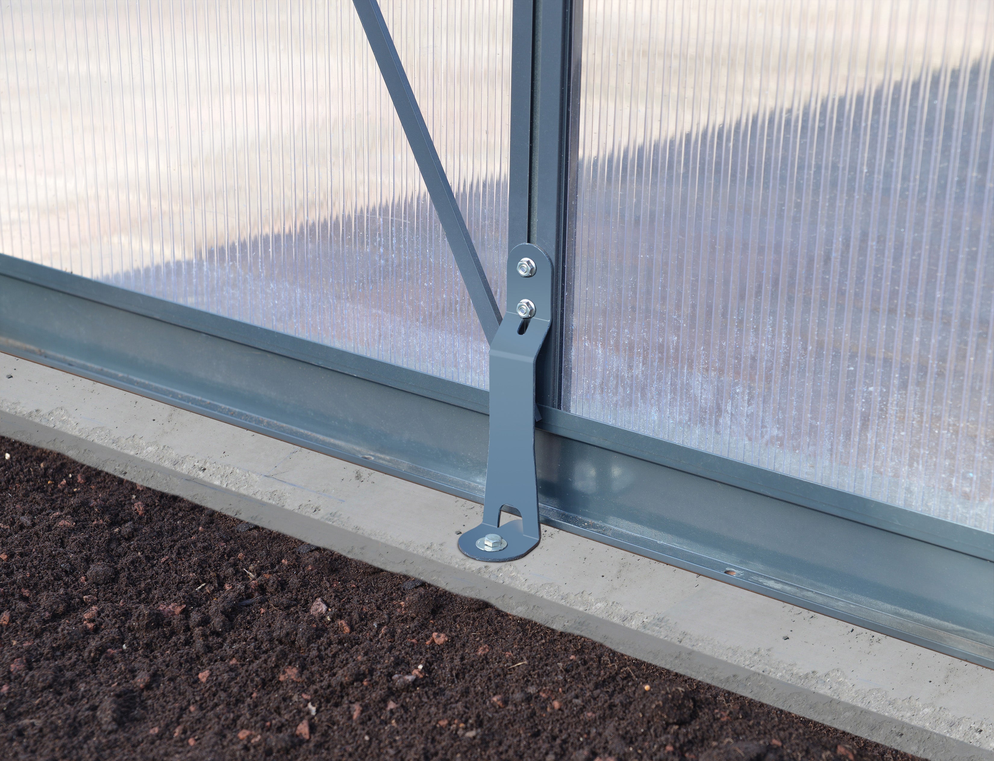 Glory™ 8x8x8.ft Twin Wall Greenhouse - Dive To Garden