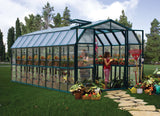 Grand Gardener 2™ Resin 8x8x20.ft Greenhouse - Dive To Garden