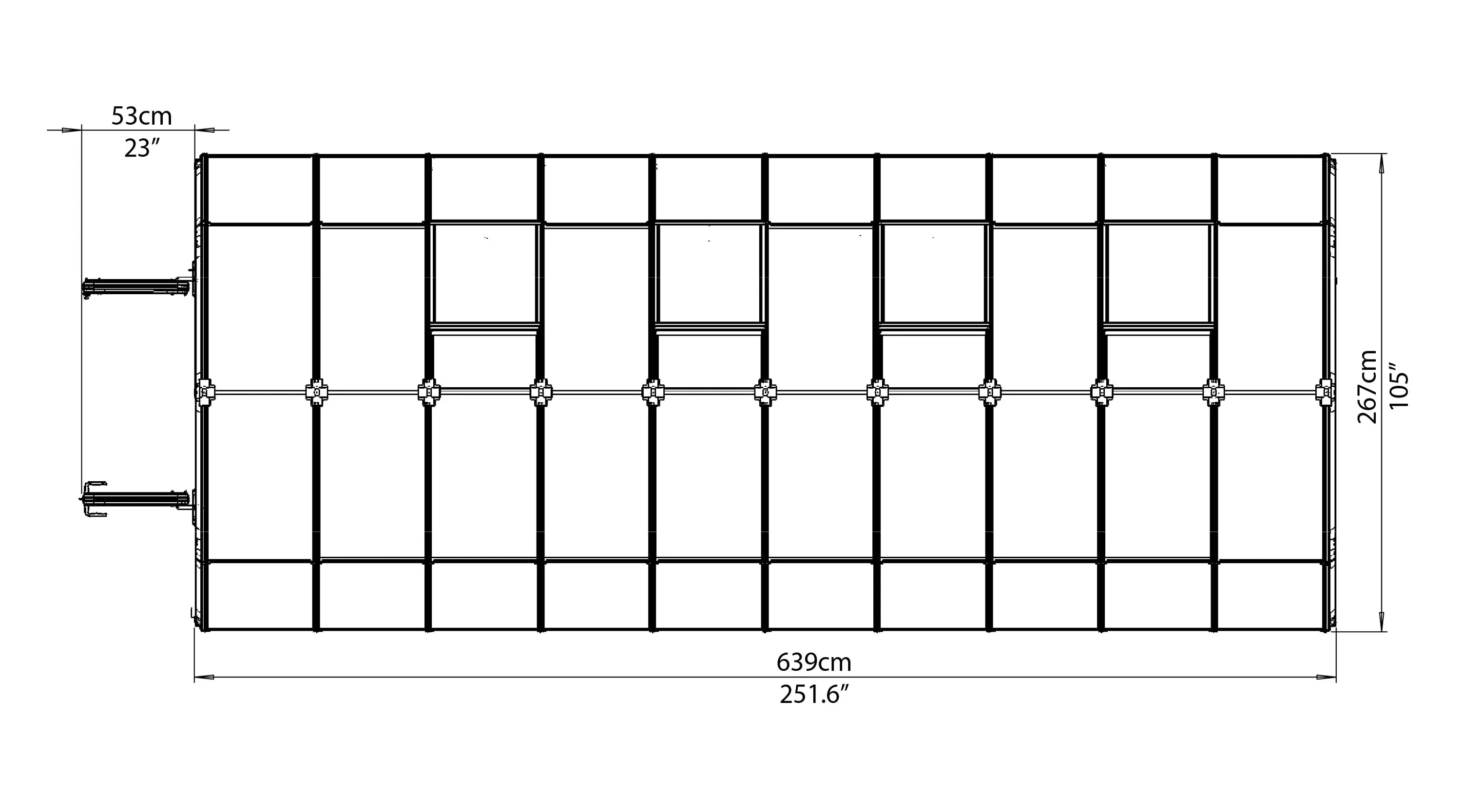 Grand Gardener 2™ Resin 8x8x20.ft Greenhouse - Dive To Garden