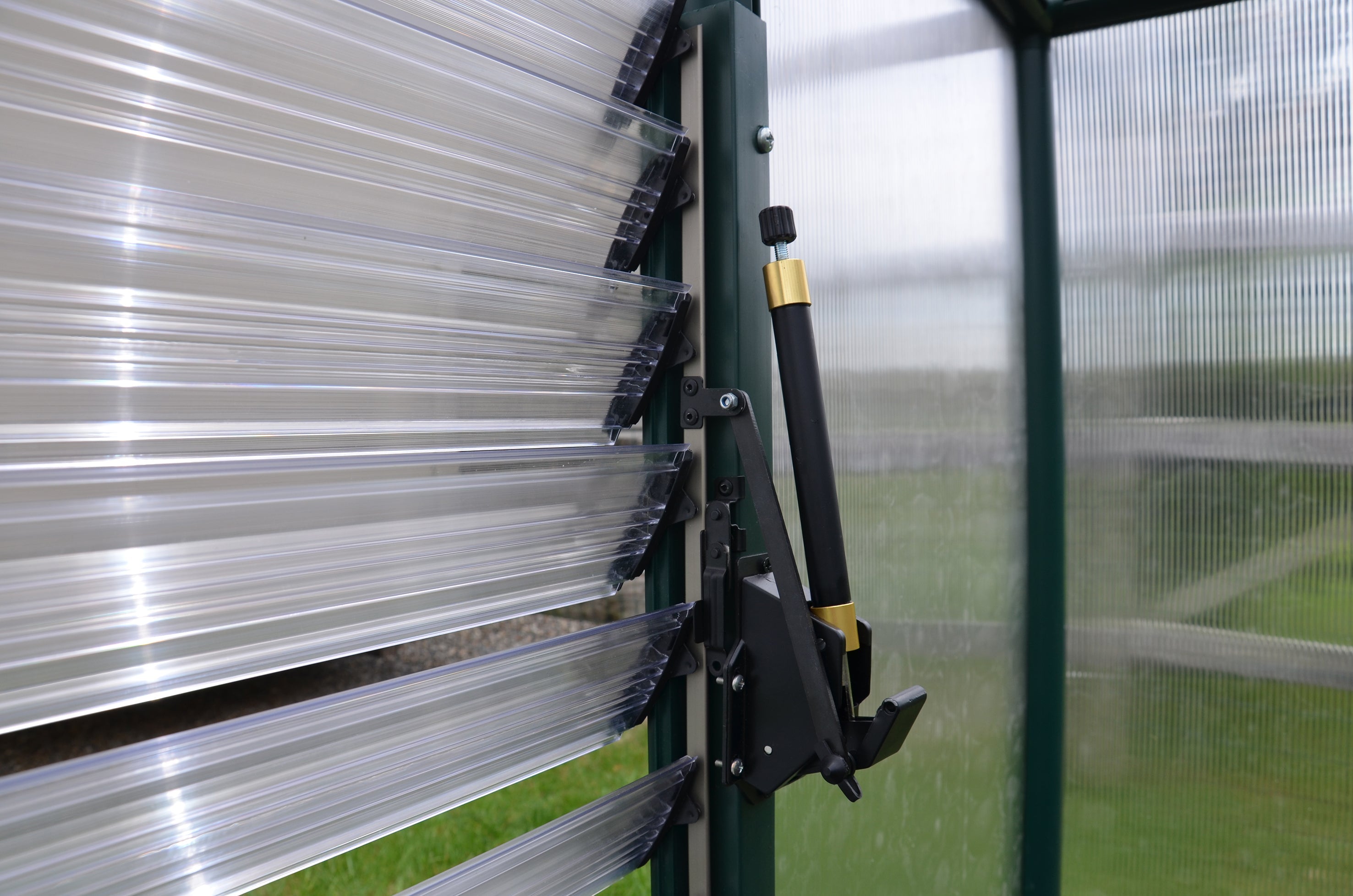 Automatic Louver Window Opener for Palram-Canopia Greenhouses - Dive To Garden