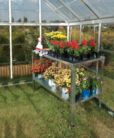 Palram® Steel Work Bench - Dive To Garden