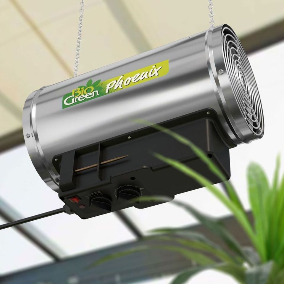 Phoenix™ Greenhouse Heater/Fan 2800 W / 9554 BTUs - Dive To Garden