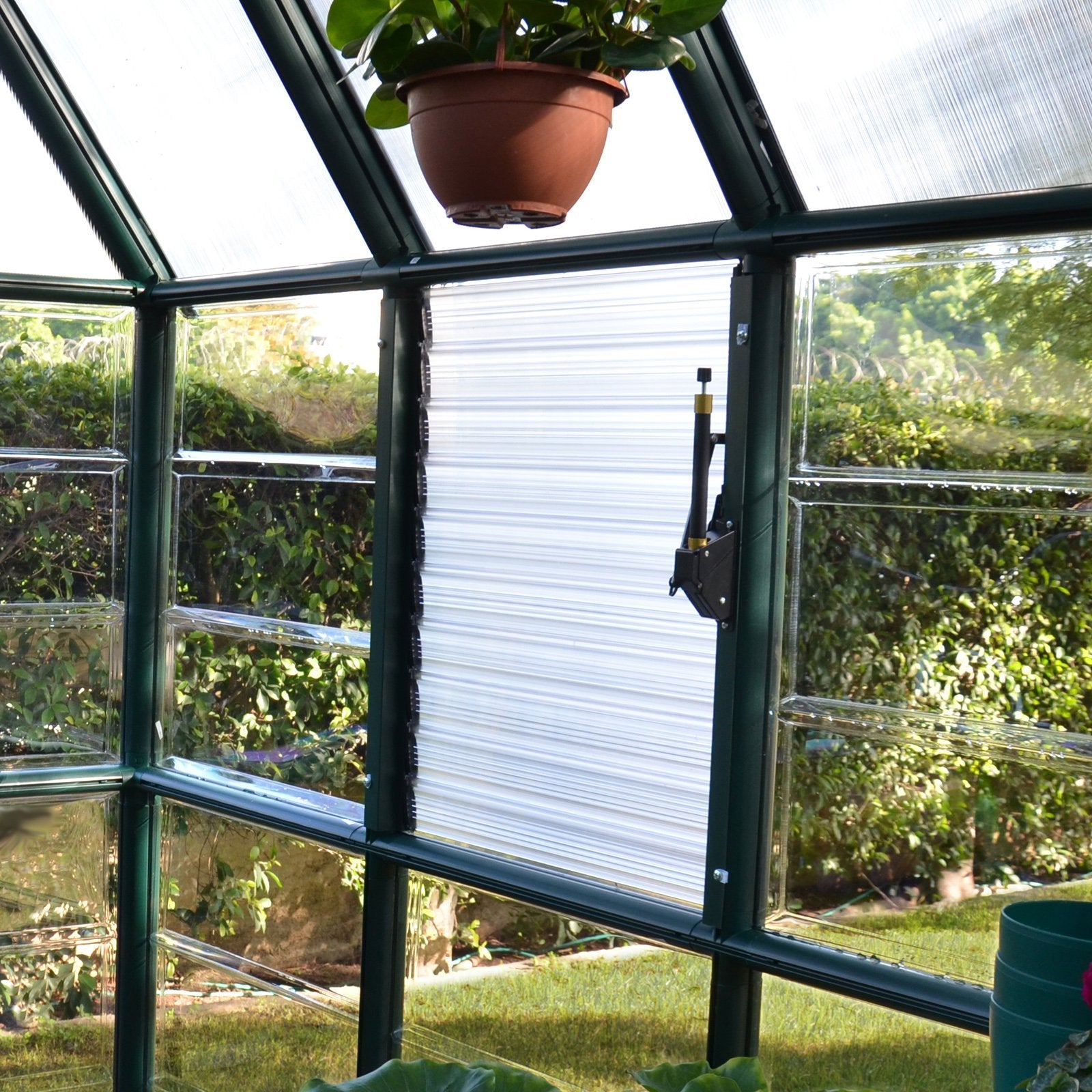 Rion® Side Louver Greenhouse Window - Dive To Garden