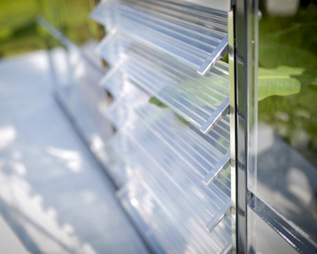 Rion® Side Louver Greenhouse Window - Dive To Garden