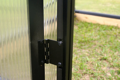 MONT™ Second Set of Hinged Doors for Black Greenhouse - Dive To Garden